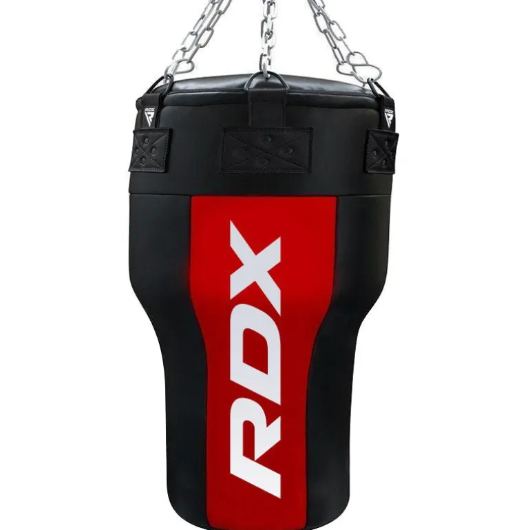 RDX AR 3-in-1 Angle Punch Bag (Unfilled) with Gloves Set