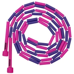 RDX BP Pink Purple Colour Braided Nylon Tangle-Free 10ft Kids Skipping Rope
