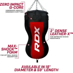RDX BR Body Punch Bag with Mitts