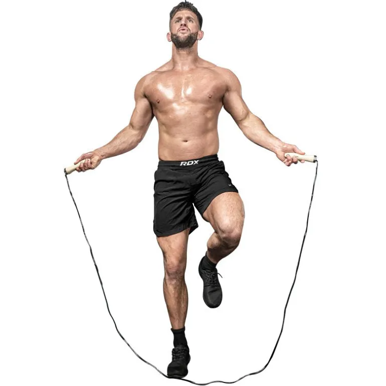 RDX BR 10.3ft Wooden Handles Skipping Rope