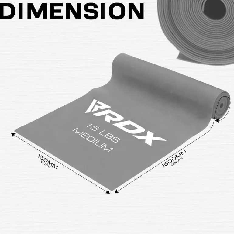 RDX B2 TPE Flat Resistance Training Bands Set