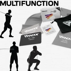 RDX B2 TPE Flat Resistance Training Bands Set