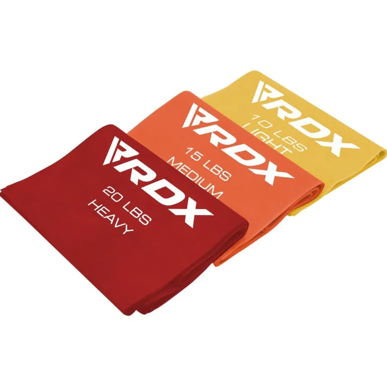 RDX B4 TPE Flat Resistance Training Bands Set