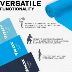 RDX B3 TPE Flat Resistance Training Bands Set