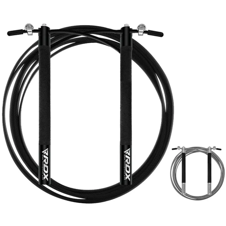 RDX C3 Adjustable 10.3ft Skipping Rope with Non-Slip Handles