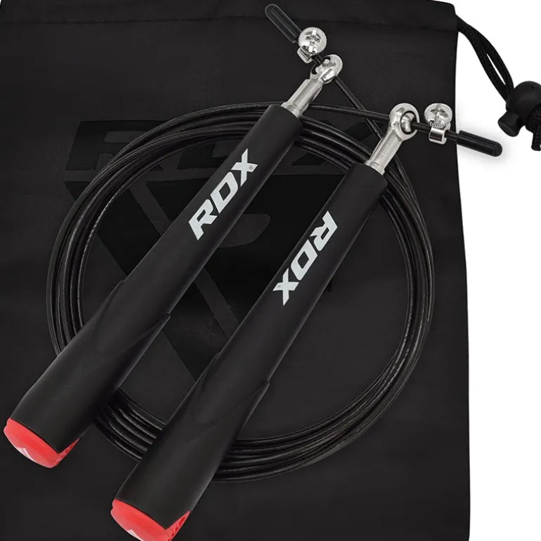 RDX C6 Black Adjustable Skipping Rope