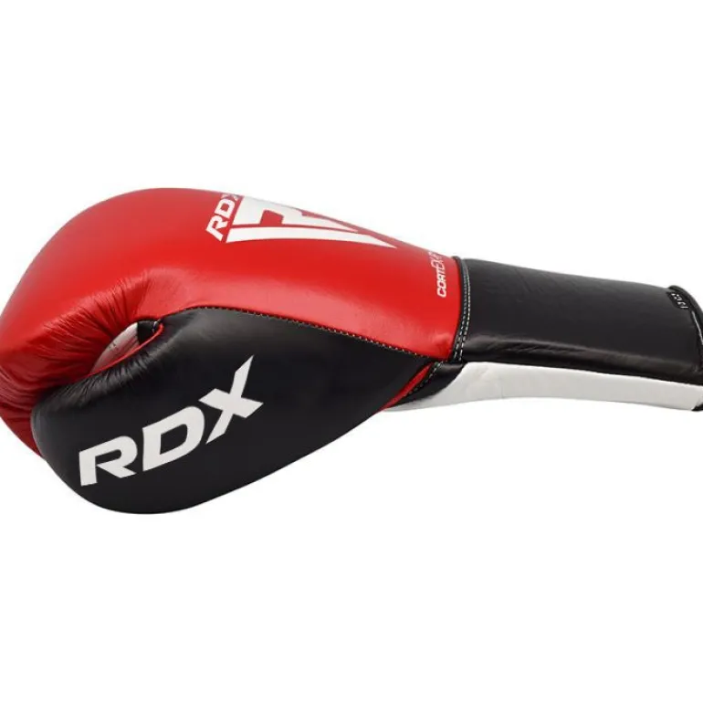 RDX C2 Fight Lace Up Leather Boxing Gloves BBBOFC/BIBA/WBF/NYAC /NEVADA APPROVED