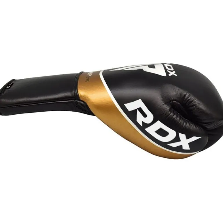 RDX C3 Fight Lace Up Leather Boxing Gloves BBBOFC/BIBA/WBF/NYAC /NEVADA APPROVED