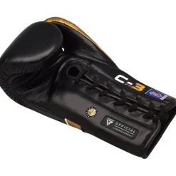 RDX C3 Fight Lace Up Leather Boxing Gloves BBBOFC/BIBA/WBF/NYAC /NEVADA APPROVED