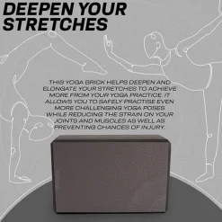 RDX D10 High Density EVA Foam Yoga Blocks Non-Slip Brick