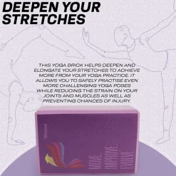 RDX D5 high density EVA foam yoga blocks Non-Slip Brick