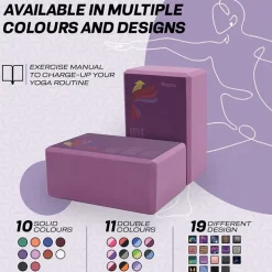 RDX D5 high density EVA foam yoga blocks Non-Slip Brick