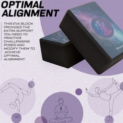 RDX D6 High Density EVA Foam Yoga Blocks Non-Slip Brick