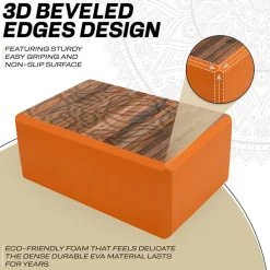 RDX D11 High Density EVA Foam Yoga Blocks Non-Slip Brick