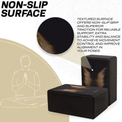 RDX D12 High Density EVA Foam Yoga Blocks Non-Slip Brick