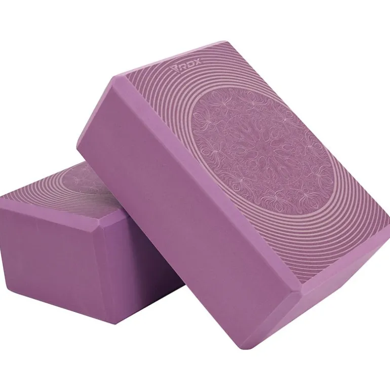 RDX D15 High Density EVA Foam Yoga Blocks Non-Slip Brick