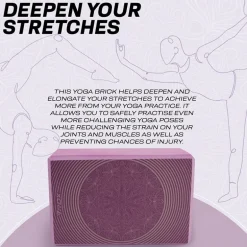 RDX D15 High Density EVA Foam Yoga Blocks Non-Slip Brick