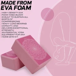 RDX D17 High Density EVA Foam Yoga Blocks Non-Slip Brick
