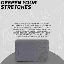 RDX D18 High Density EVA Foam Yoga Blocks Non-Slip Brick