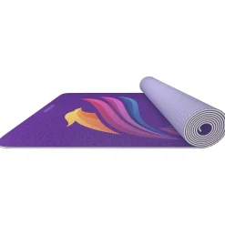 RDX D2 Iris 6mm PVC Yoga Mat Orchid Phoenix