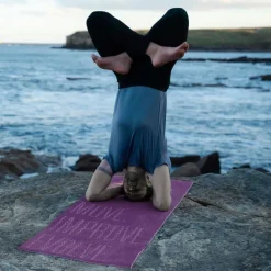 RDX D2 Iris 6mm PVC Yoga Mat Orchid Phoenix