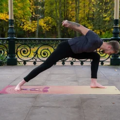 RDX D3 Iris 6mm PVC Yoga Mat Pink Sundial