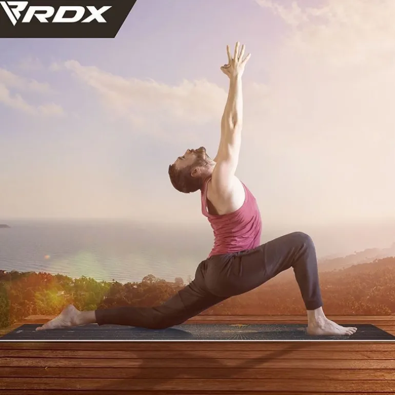 RDX D6 Iris 6mm PVC Yoga Mat Solar Brown