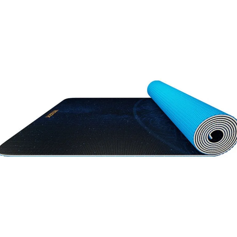 RDX D9 Iris 6mm PVC Yoga Mat Space Medallion