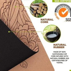 RDX D5 6mm Cork Yoga Mat