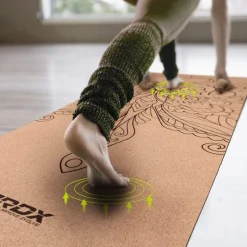 RDX D5 6mm Cork Yoga Mat