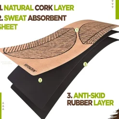 RDX D3 6mm Cork Yoga Mat