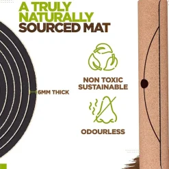 RDX D6 6mm Cork Yoga Mat