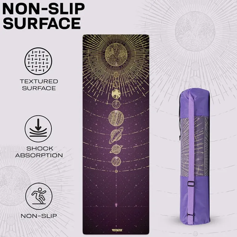 RDX D11 6mm PU Rubber Yoga Mat