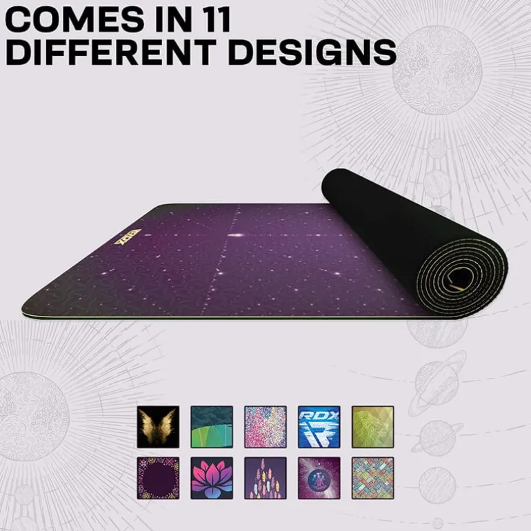 RDX D11 6mm PU Rubber Yoga Mat