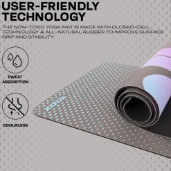 RDX D1 6mm PU Rubber Yoga Mat