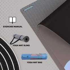 RDX D1 6mm PU Rubber Yoga Mat