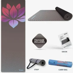 RDX D1 6mm PU Rubber Yoga Mat