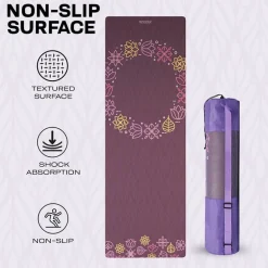RDX D2 6mm PU Rubber Yoga Mat