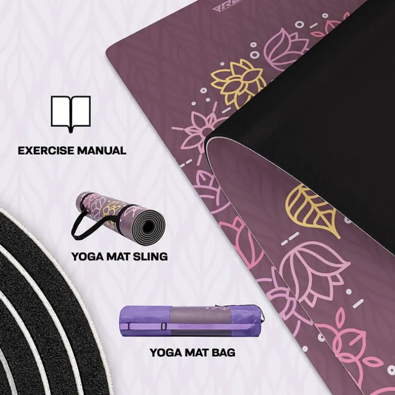 RDX D2 6mm PU Rubber Yoga Mat