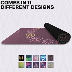 RDX D2 6mm PU Rubber Yoga Mat