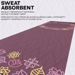 RDX D2 6mm PU Rubber Yoga Mat