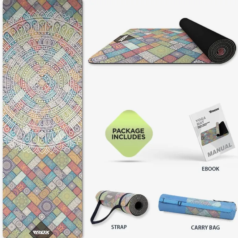 RDX D3 6mm PU Rubber Yoga Mat
