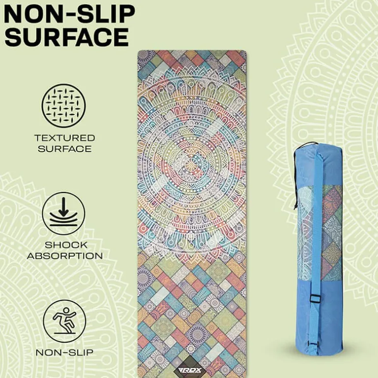 RDX D3 6mm PU Rubber Yoga Mat