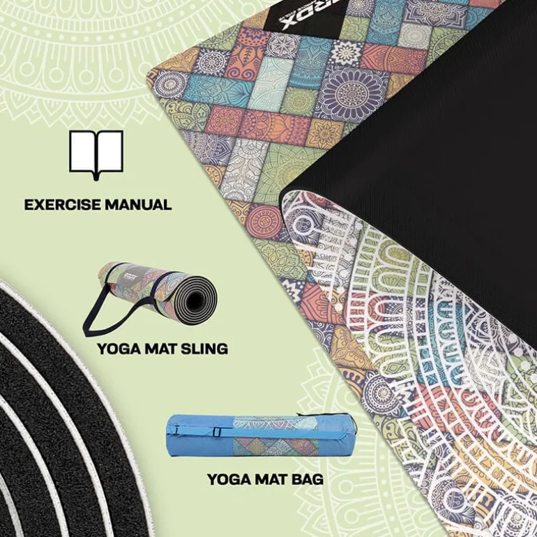 RDX D3 6mm PU Rubber Yoga Mat