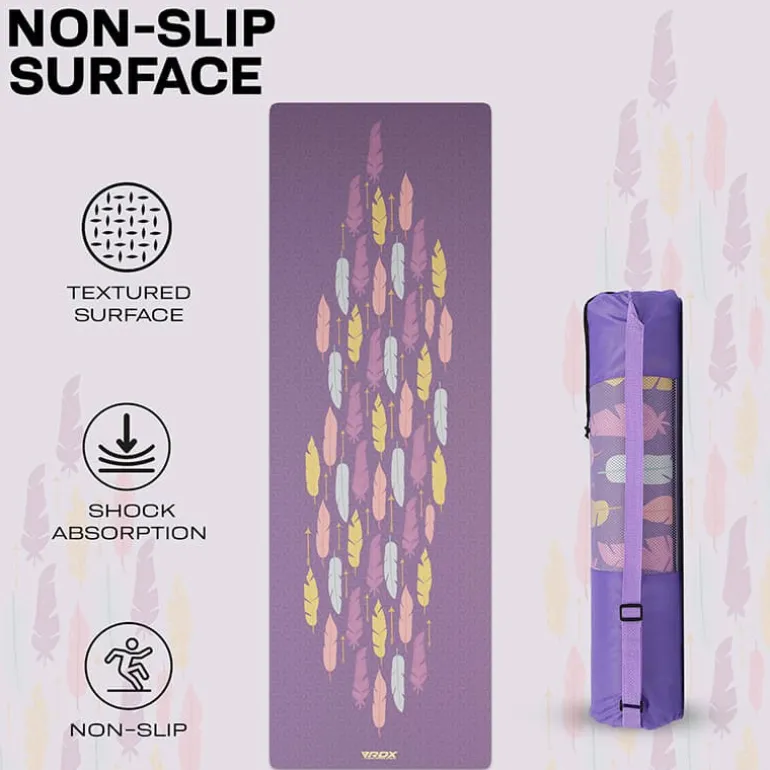 RDX D6 6mm PU Rubber Yoga Mat