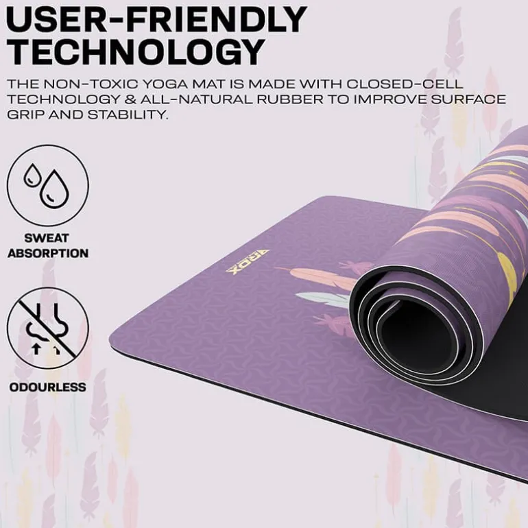 RDX D6 6mm PU Rubber Yoga Mat