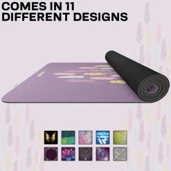 RDX D6 6mm PU Rubber Yoga Mat