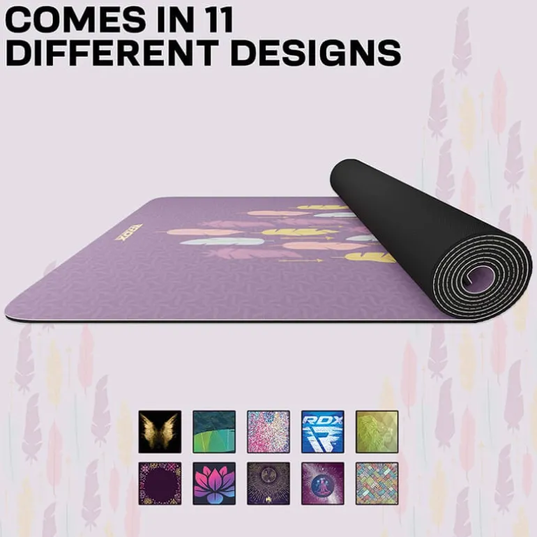 RDX D6 6mm PU Rubber Yoga Mat