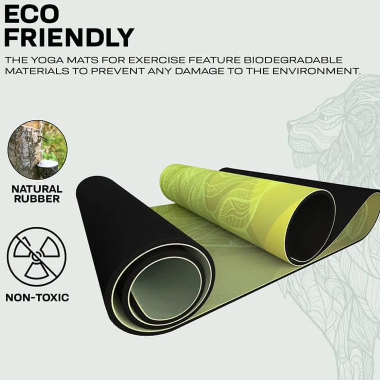 RDX D7 6mm PU Rubber Yoga Mat
