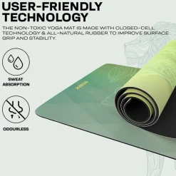 RDX D7 6mm PU Rubber Yoga Mat